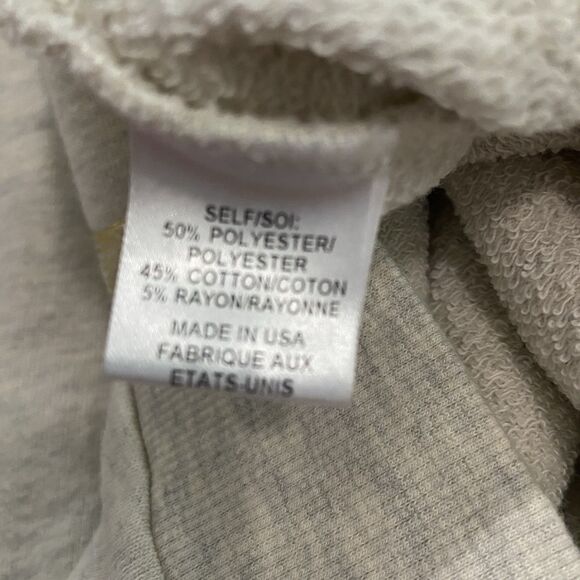 Haute Hippie Pullover Sweatshirt Longhorn Cow Skull Oatmeal Cream/Gold Size XS/S - Picture 6 of 9